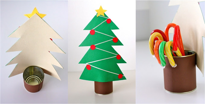 46 Genius Christmas Decorations Made from Recycled Materials