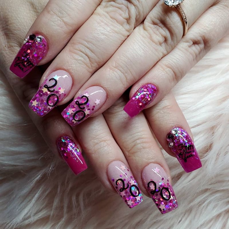 58 Gorgeous New Year's Nails 2020 To Inspire You