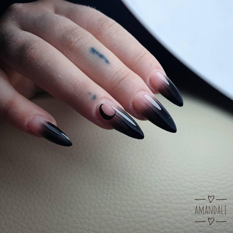 51 Trendy Moon Nail Art Designs You Need To Try