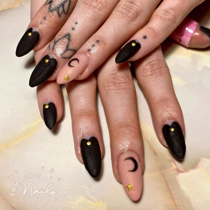 51 Trendy Moon Nail Art Designs You Need To Try