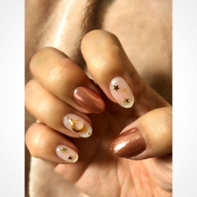 51 Trendy Moon Nail Art Designs You Need To Try