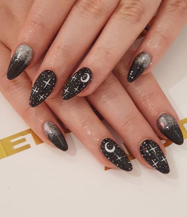 51 Trendy Moon Nail Art Designs You Need To Try