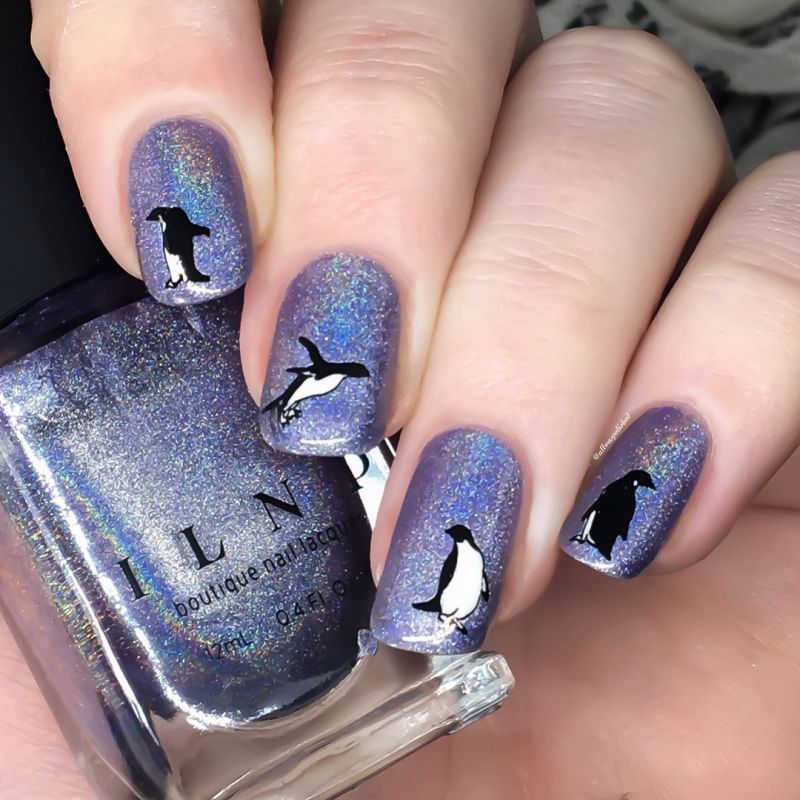 50 Cute Penguin Nails for Winter