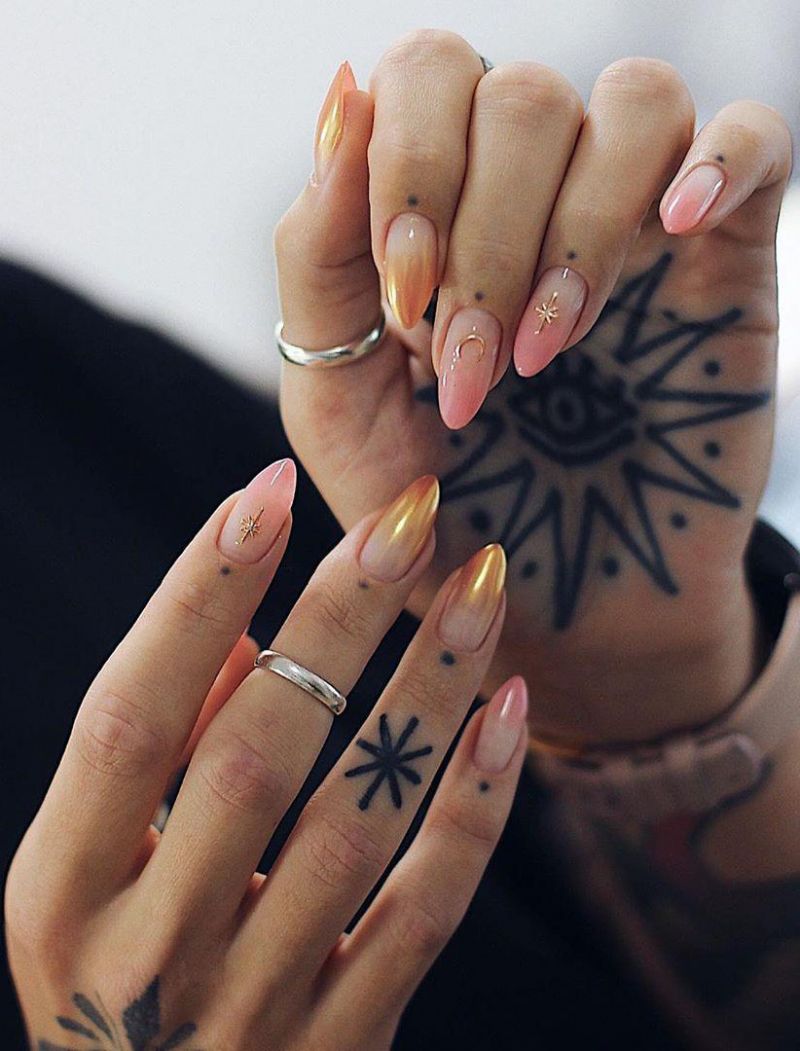 51 Trendy Moon Nail Art Designs You Need To Try