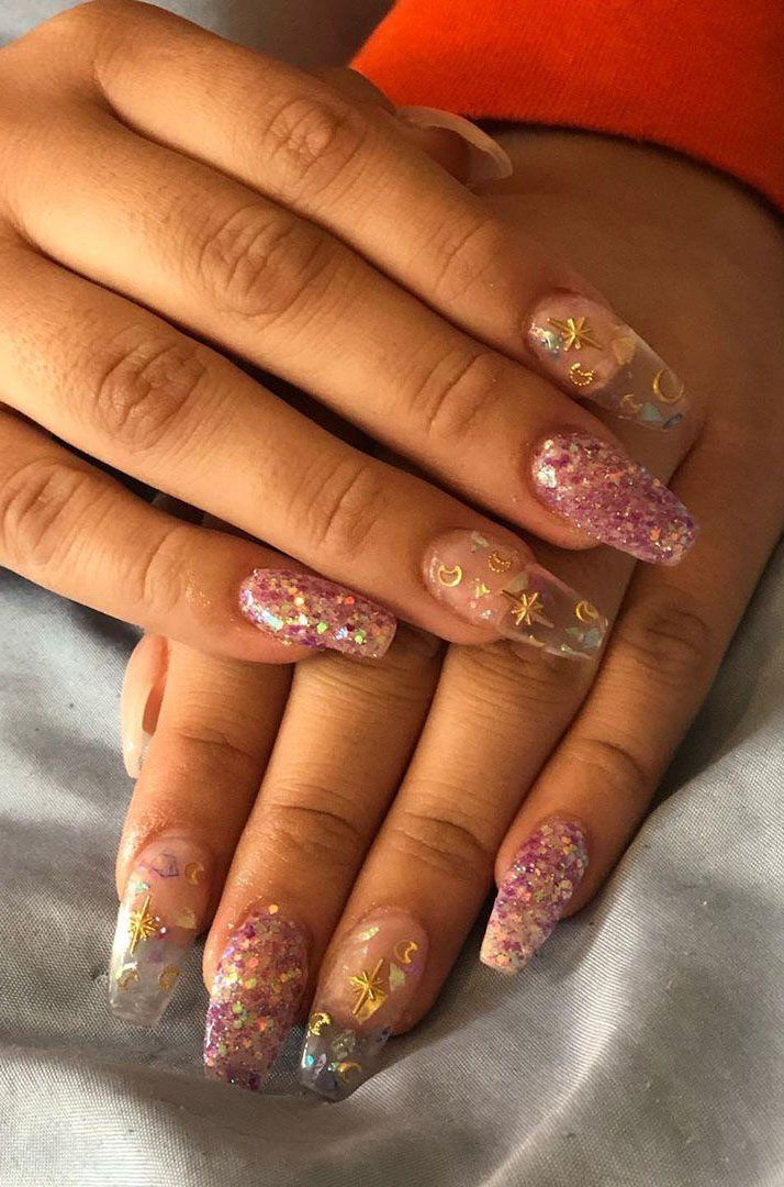 51 Trendy Moon Nail Art Designs You Need To Try