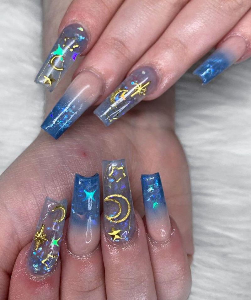 51 Trendy Moon Nail Art Designs You Need To Try