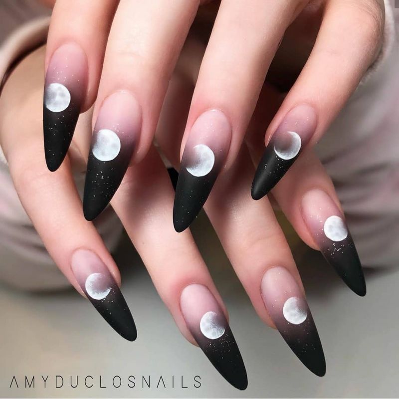 51 Trendy Moon Nail Art Designs You Need To Try