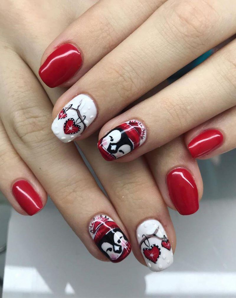 50 Cute Penguin Nails for Winter