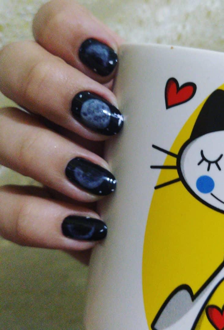 51 Trendy Moon Nail Art Designs You Need To Try