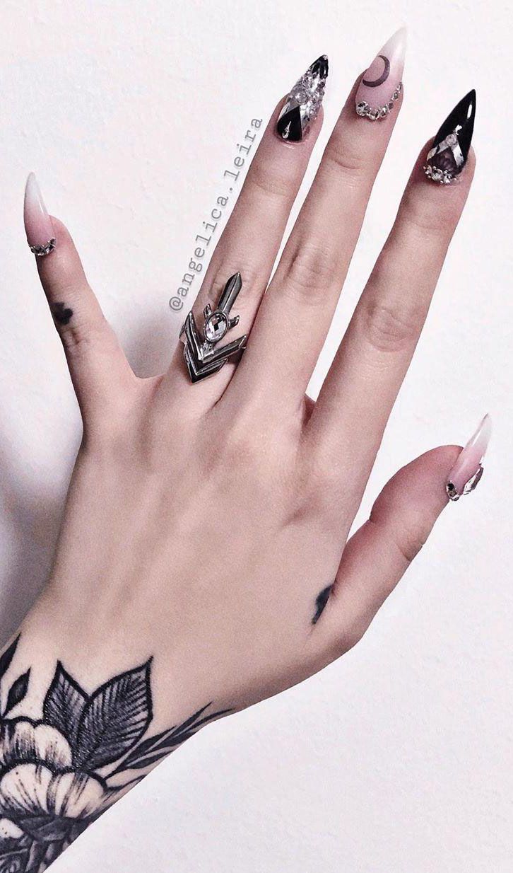 51 Trendy Moon Nail Art Designs You Need To Try