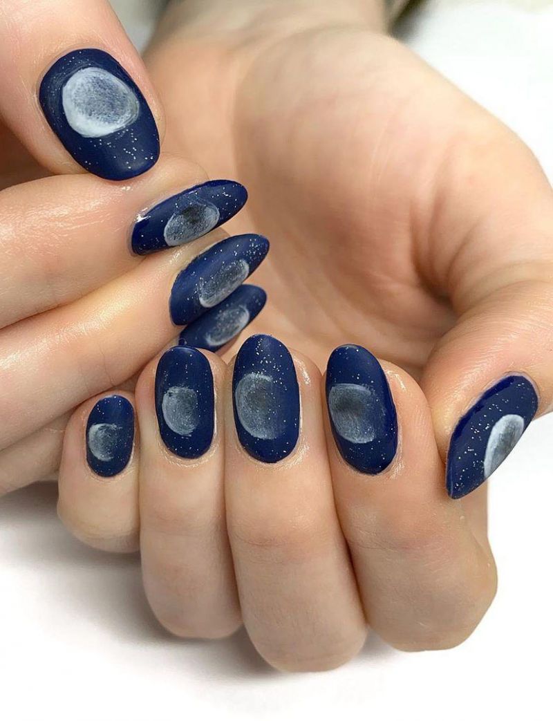 51 Trendy Moon Nail Art Designs You Need To Try