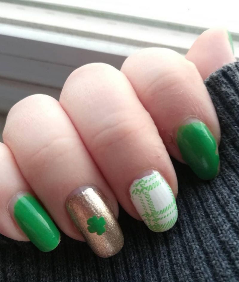 55 Pretty St. Patrick's Day Nails Make You Happy