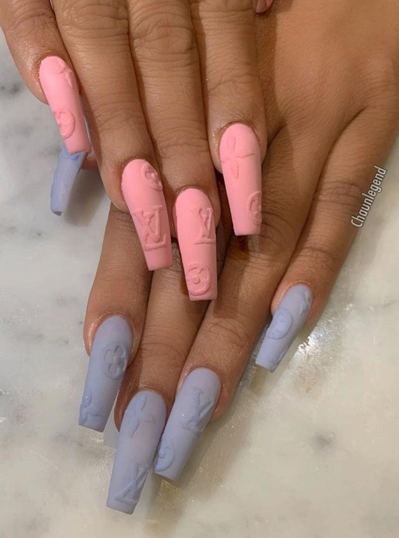 55 Gorgeous Matte Nail Art Designs for Spring You Must Try