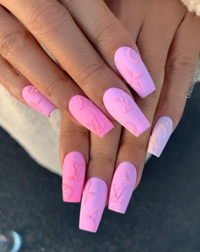55 Gorgeous Matte Nail Art Designs for Spring You Must Try