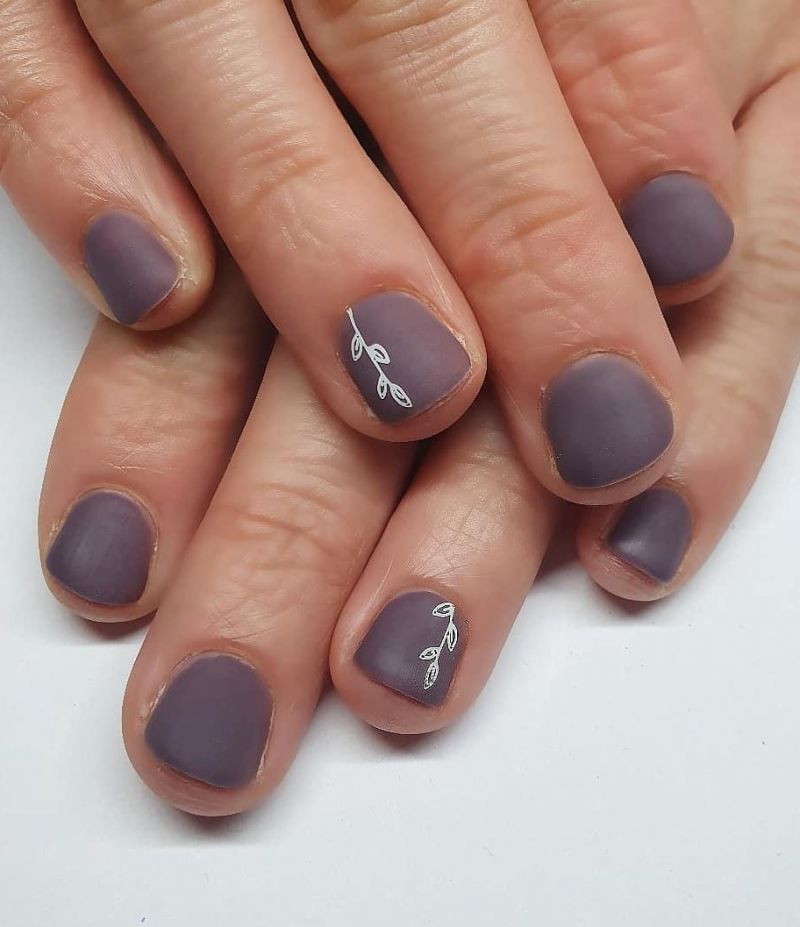 55 Gorgeous Matte Nail Art Designs for Spring You Must Try