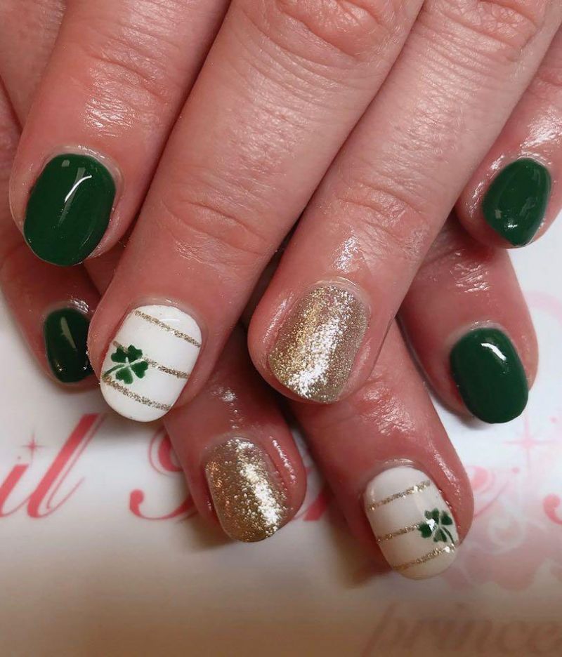 55 Pretty St. Patrick's Day Nails Make You Happy