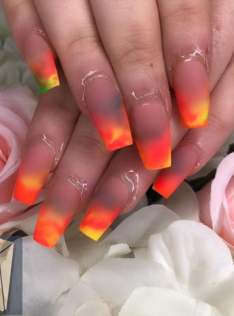 55 Gorgeous Matte Nail Art Designs for Spring You Must Try