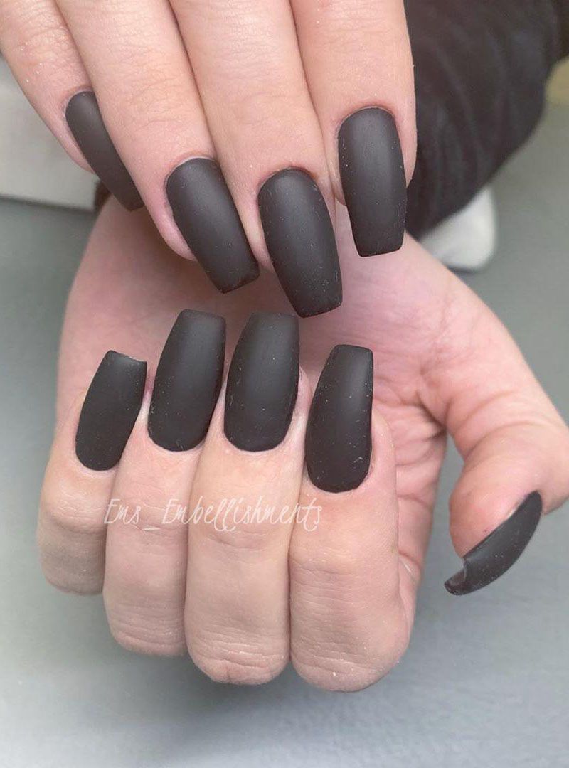 55 Gorgeous Matte Nail Art Designs for Spring You Must Try