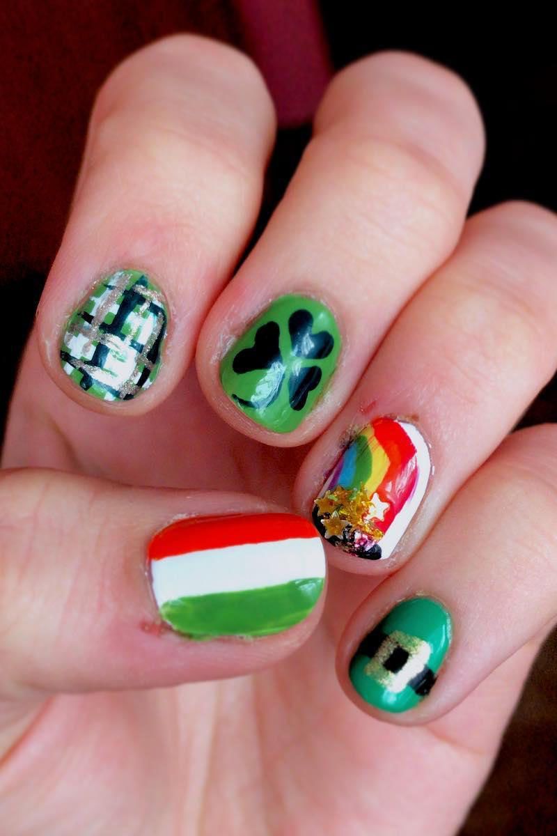 55 Pretty St. Patrick's Day Nails Make You Happy