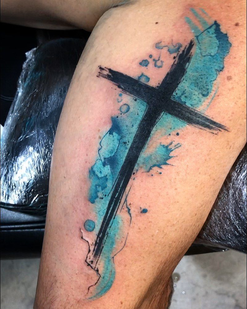 55 Pretty Watercolor Tattoos to Inspire You