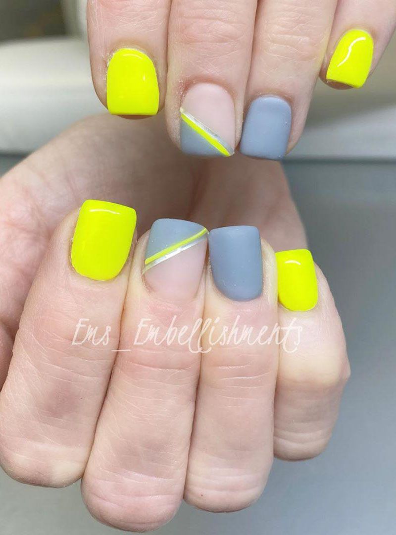 55 Gorgeous Matte Nail Art Designs for Spring You Must Try