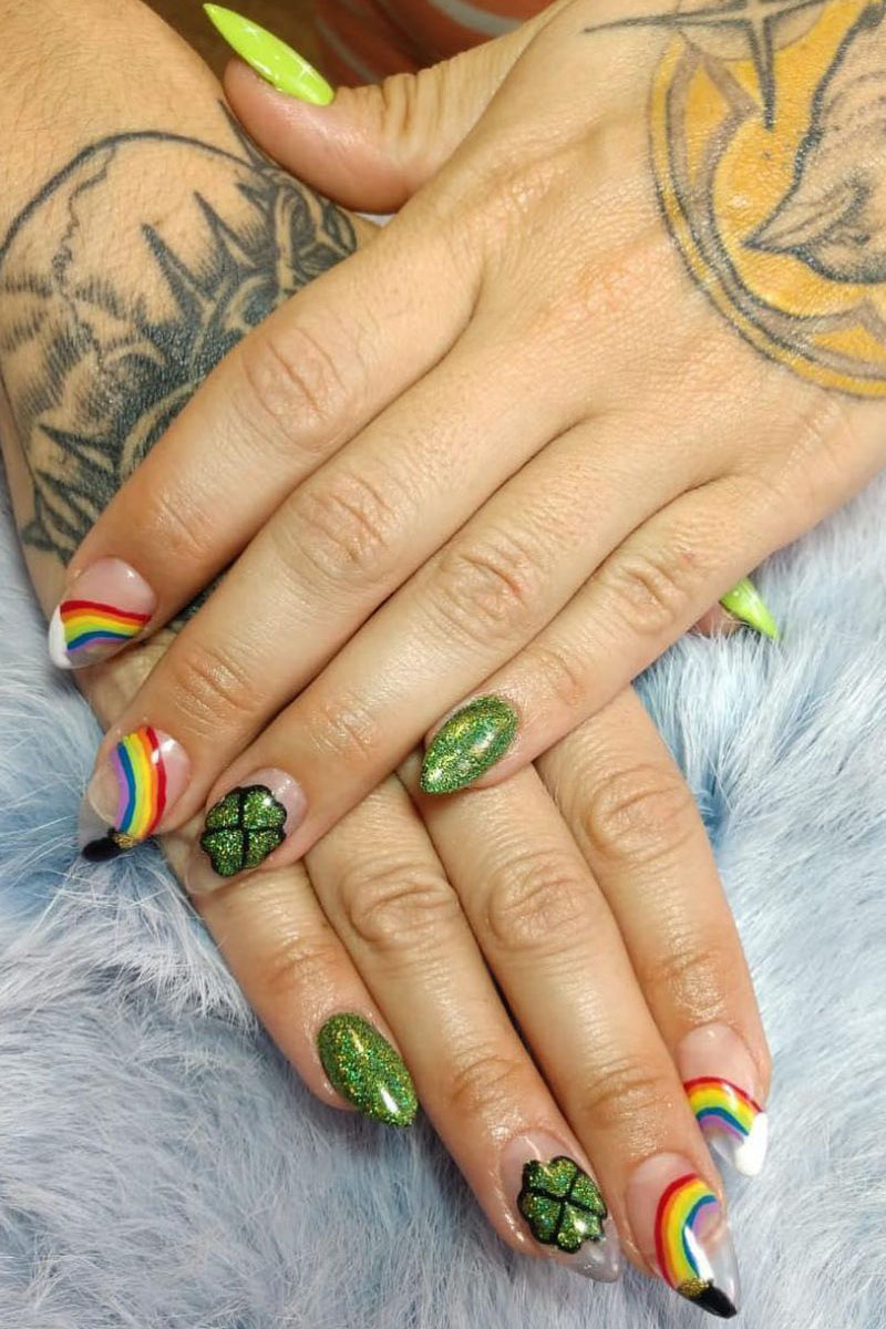 55 Pretty St. Patrick's Day Nails Make You Happy