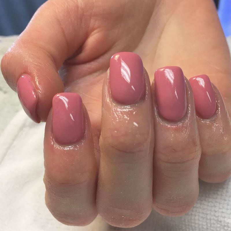 50 Classic Dusty Rose Nails to Fall In Love With