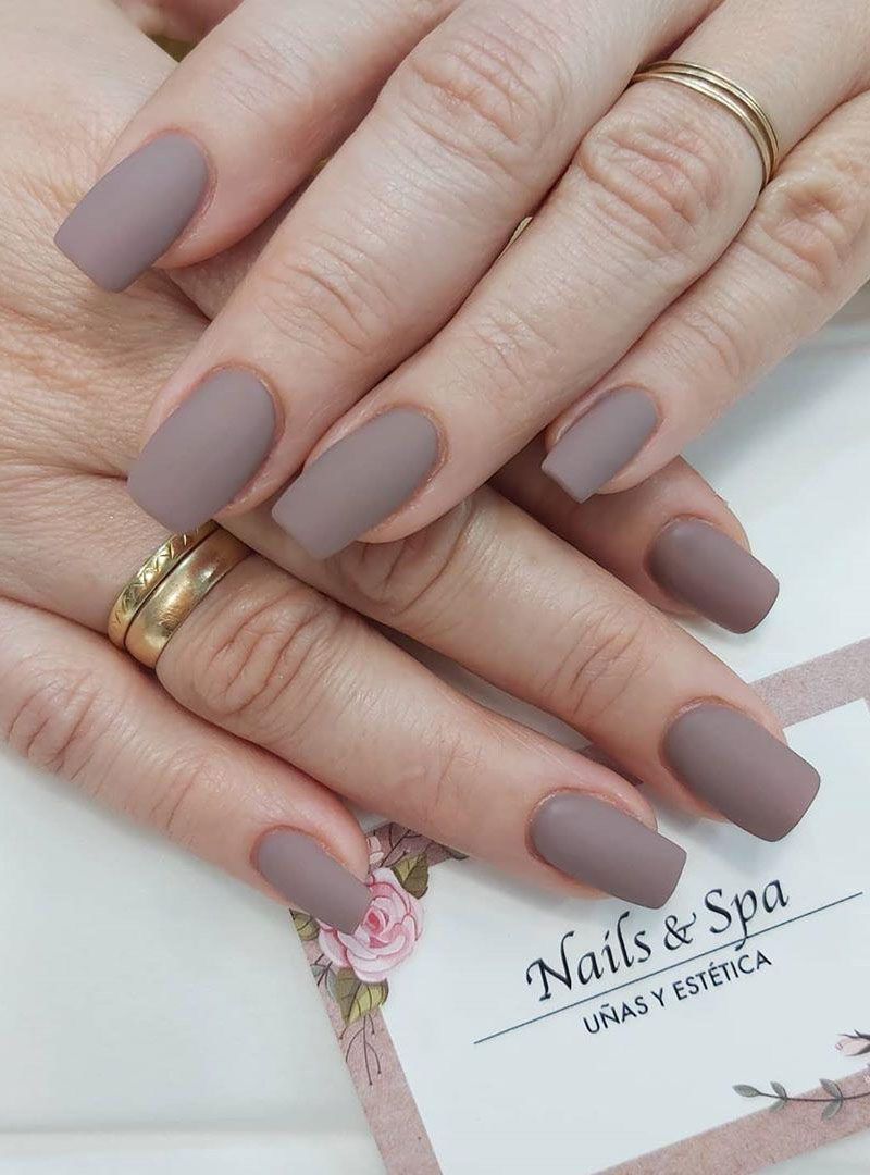 55 Gorgeous Matte Nail Art Designs for Spring You Must Try