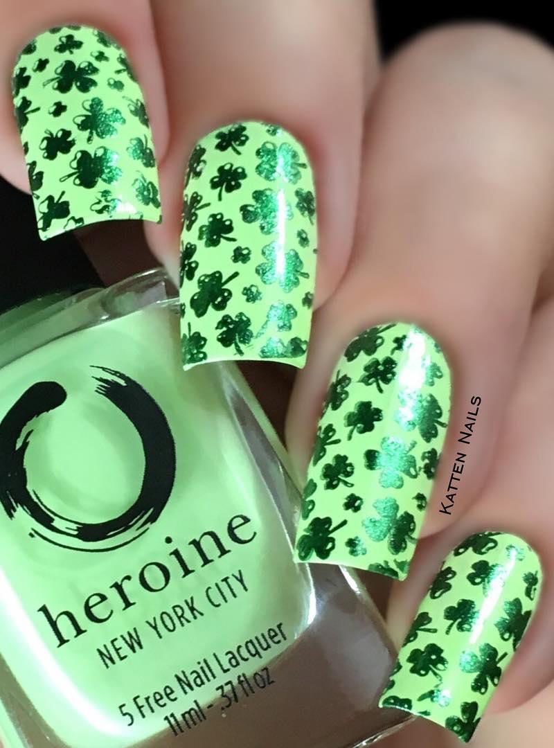 55 Pretty St. Patrick's Day Nails Make You Happy