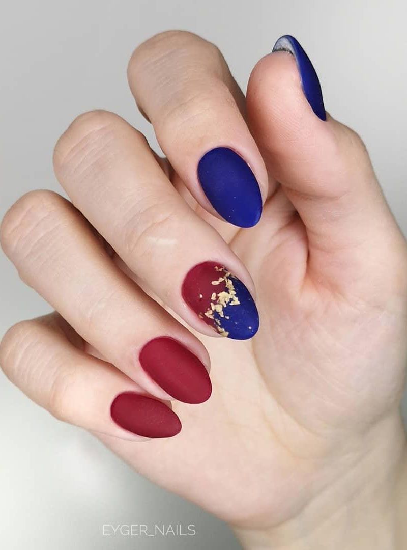 55 Gorgeous Matte Nail Art Designs for Spring You Must Try