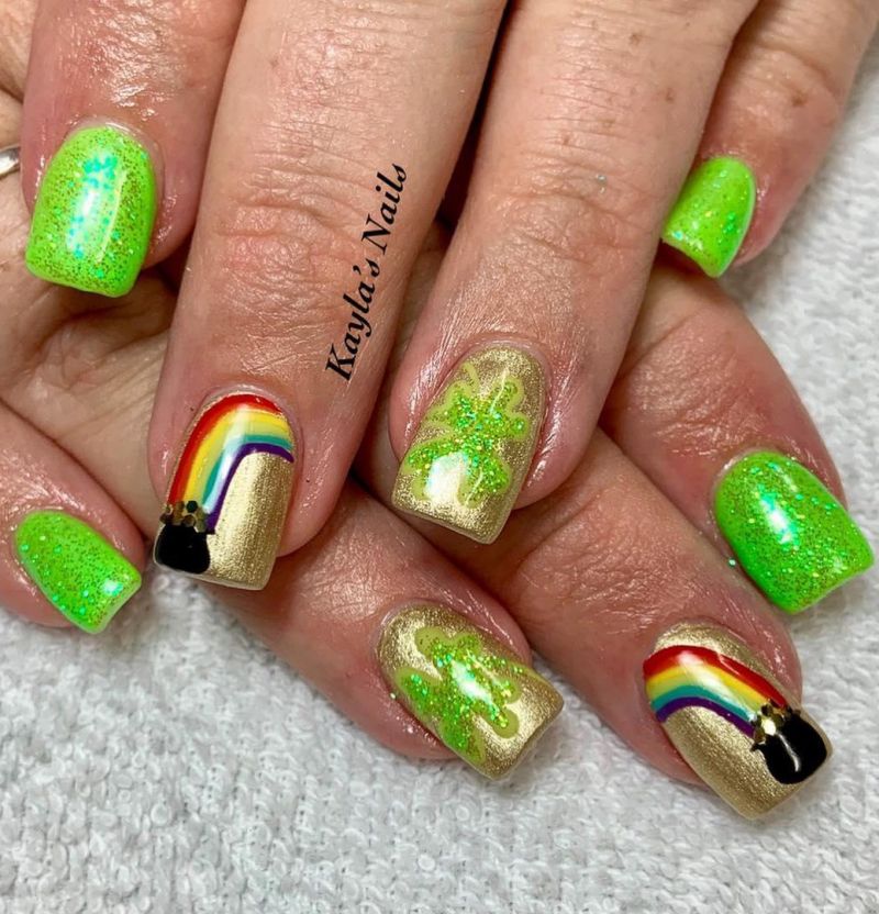 55 Pretty St. Patrick's Day Nails Make You Happy