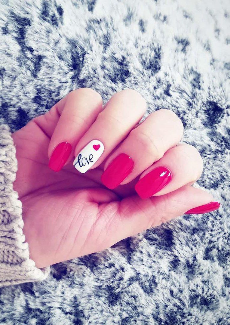 50 Gorgeous Valentine's Day Nail Art Designs Just For You 2022