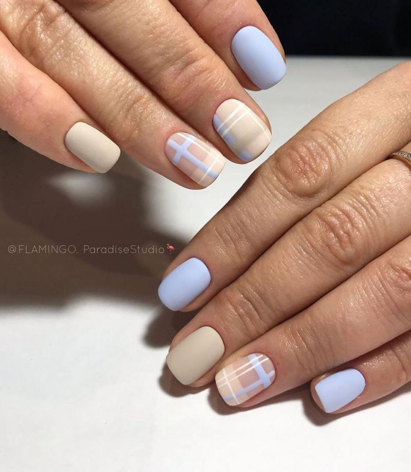 55 Gorgeous Matte Nail Art Designs for Spring You Must Try