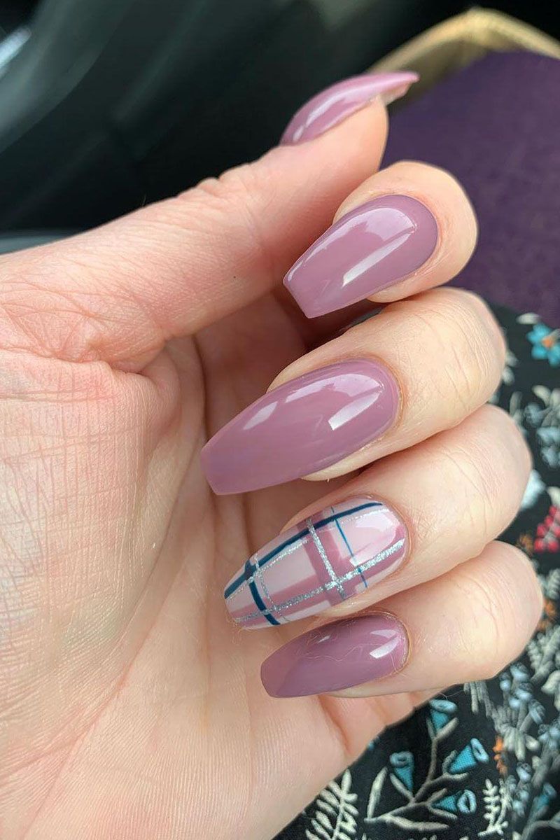 50 Classic Dusty Rose Nails to Fall In Love With
