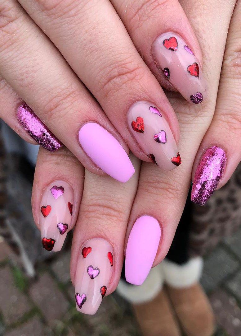 50 Gorgeous Valentine's Day Nail Art Designs Just For You 2022