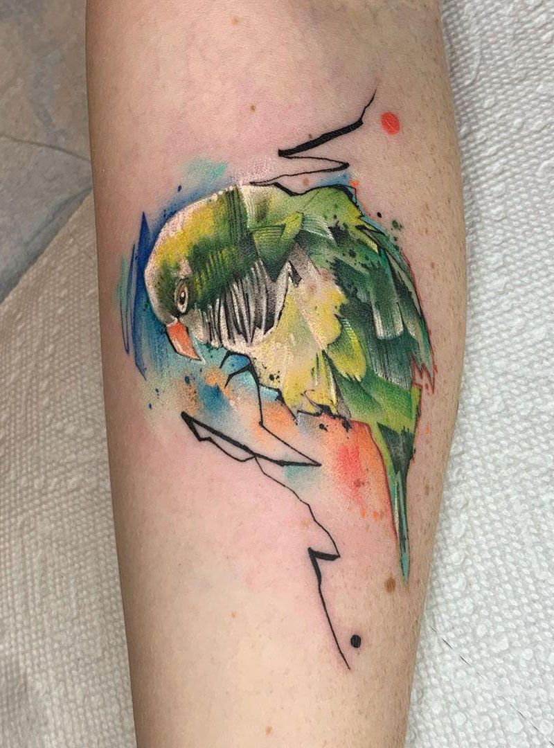 55 Pretty Watercolor Tattoos to Inspire You