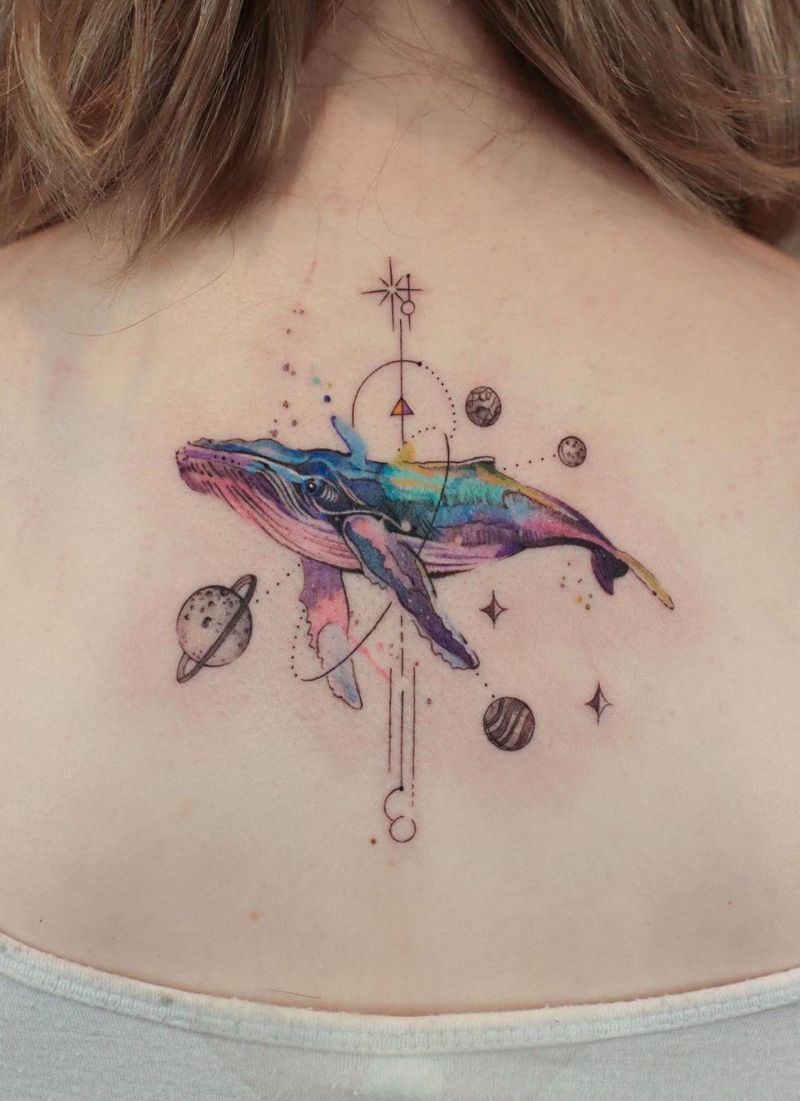 55 Pretty Watercolor Tattoos to Inspire You