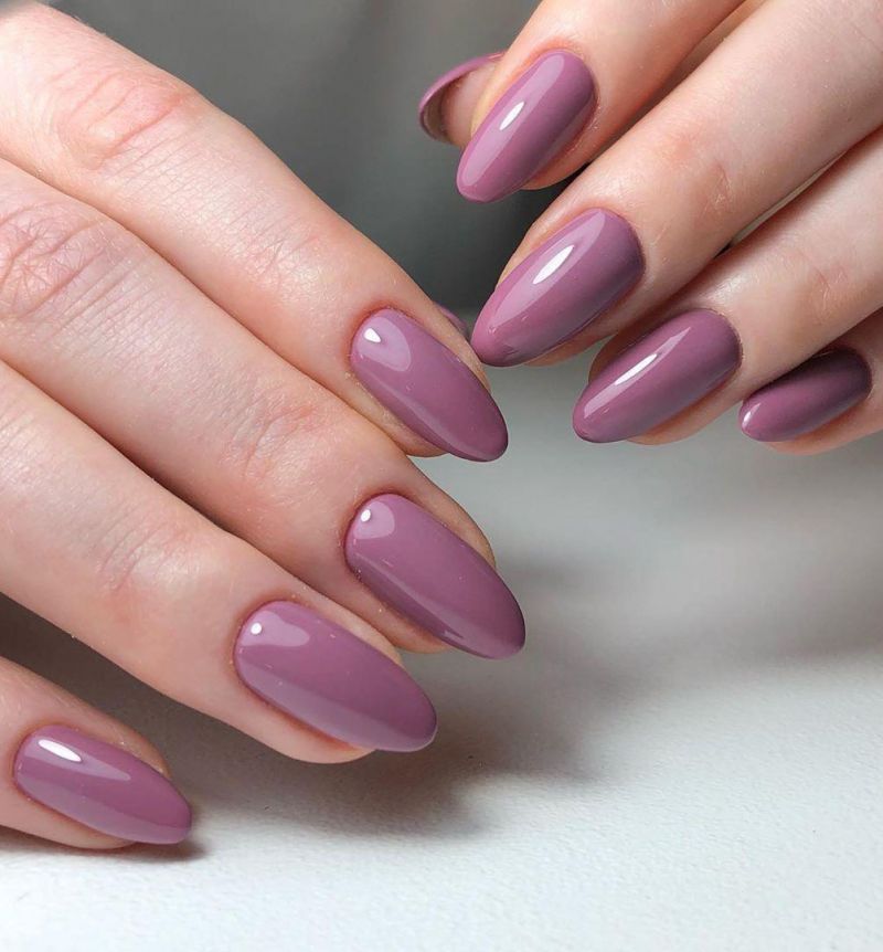 50 Classic Dusty Rose Nails to Fall In Love With