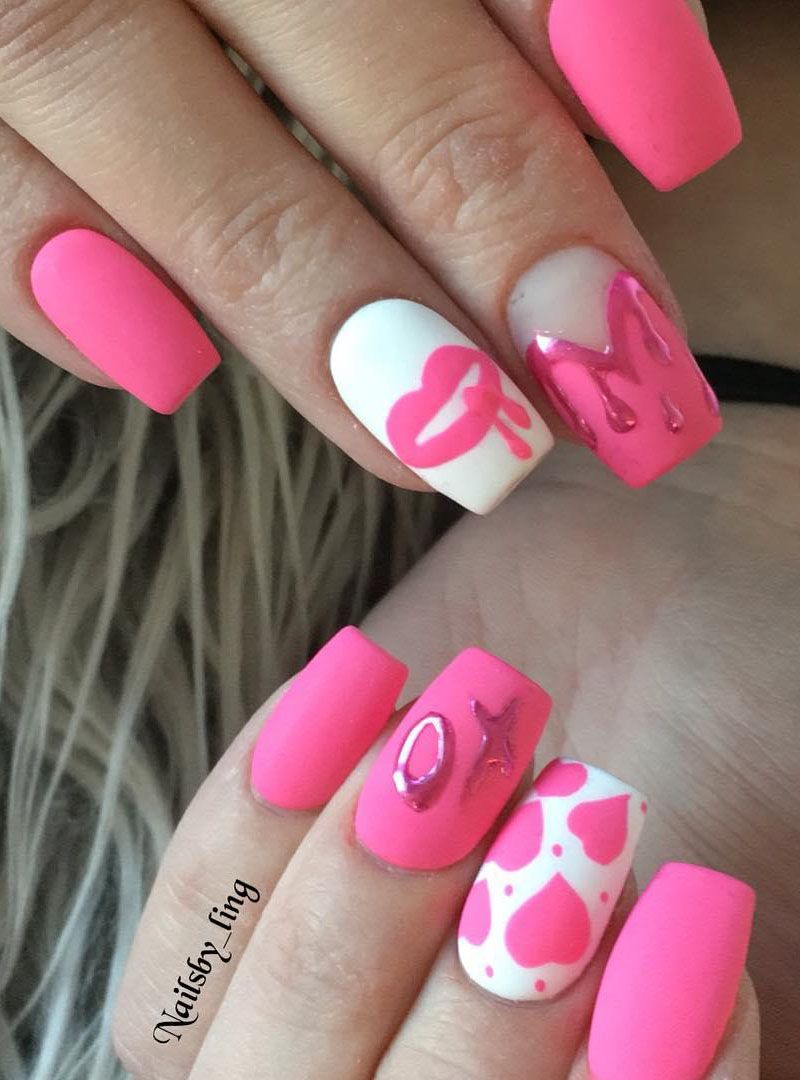 50 Gorgeous Valentine's Day Nail Art Designs Just For You 2022