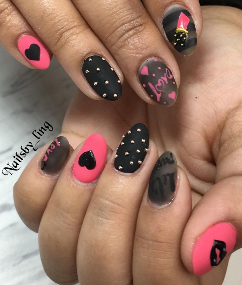 50 Gorgeous Valentine's Day Nail Art Designs Just For You 2022