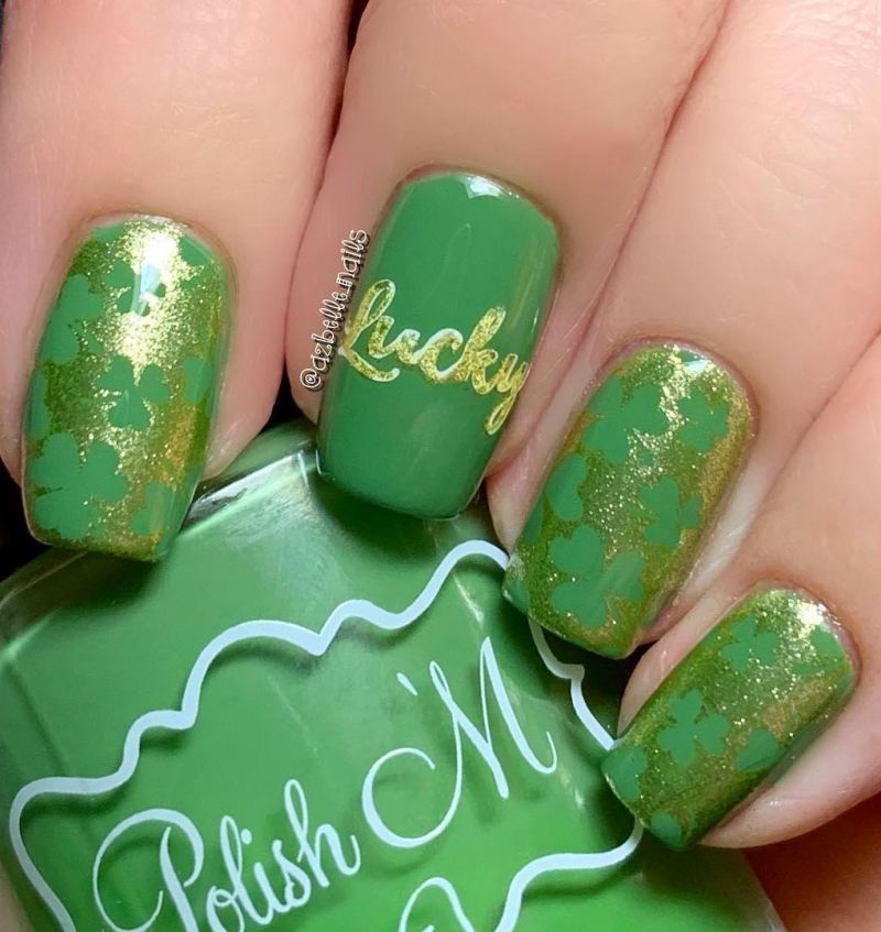 55 Pretty St. Patrick's Day Nails Make You Happy