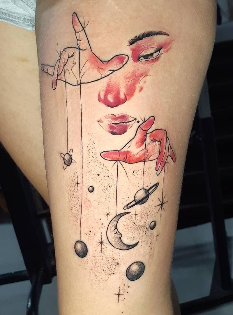 55 Pretty Watercolor Tattoos to Inspire You