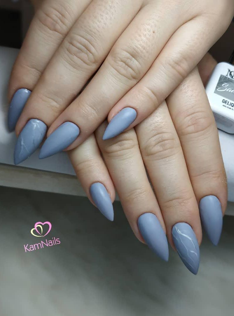 55 Gorgeous Matte Nail Art Designs for Spring You Must Try