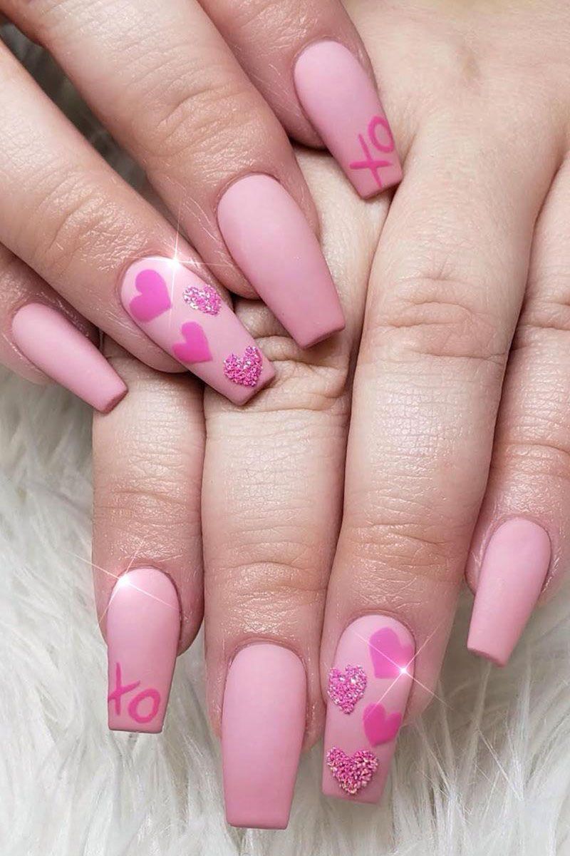 50 Gorgeous Valentine's Day Nail Art Designs Just For You 2022