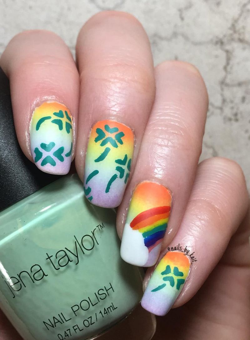 55 Pretty St. Patrick's Day Nails Make You Happy