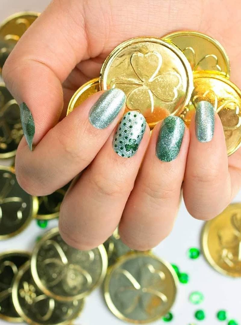 55 Pretty St. Patrick's Day Nails Make You Happy