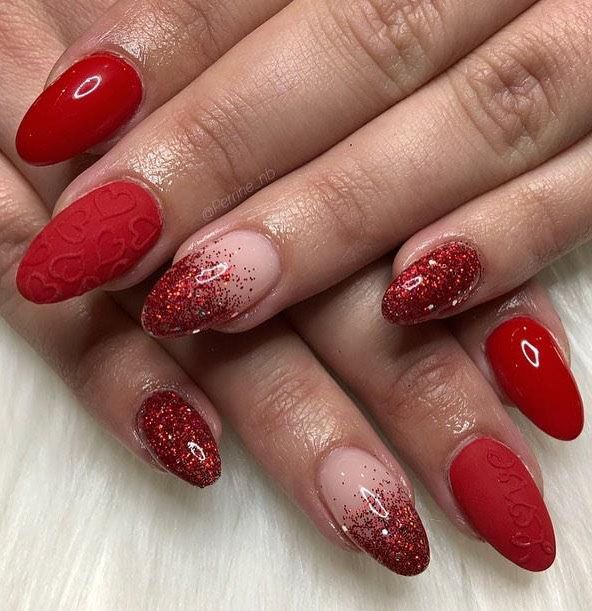 50 Gorgeous Valentine's Day Nail Art Designs Just For You 2022