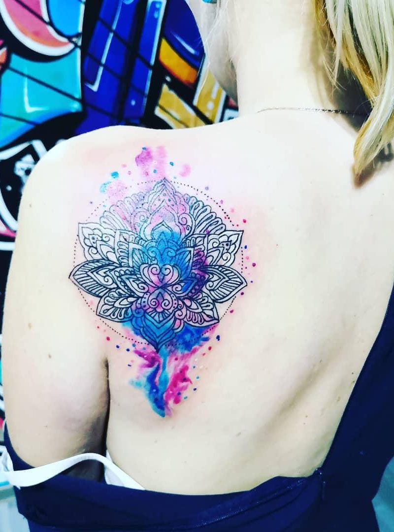 55 Pretty Watercolor Tattoos to Inspire You