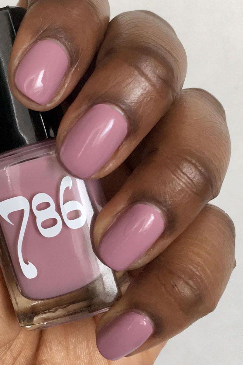 50 Classic Dusty Rose Nails to Fall In Love With