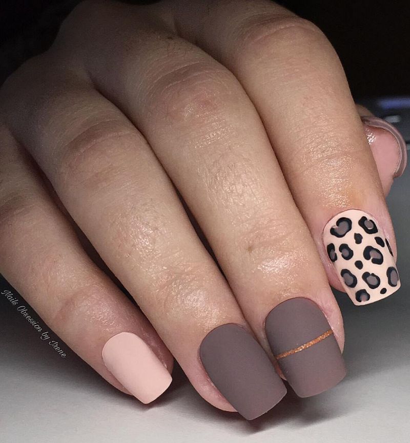 55 Gorgeous Matte Nail Art Designs for Spring You Must Try